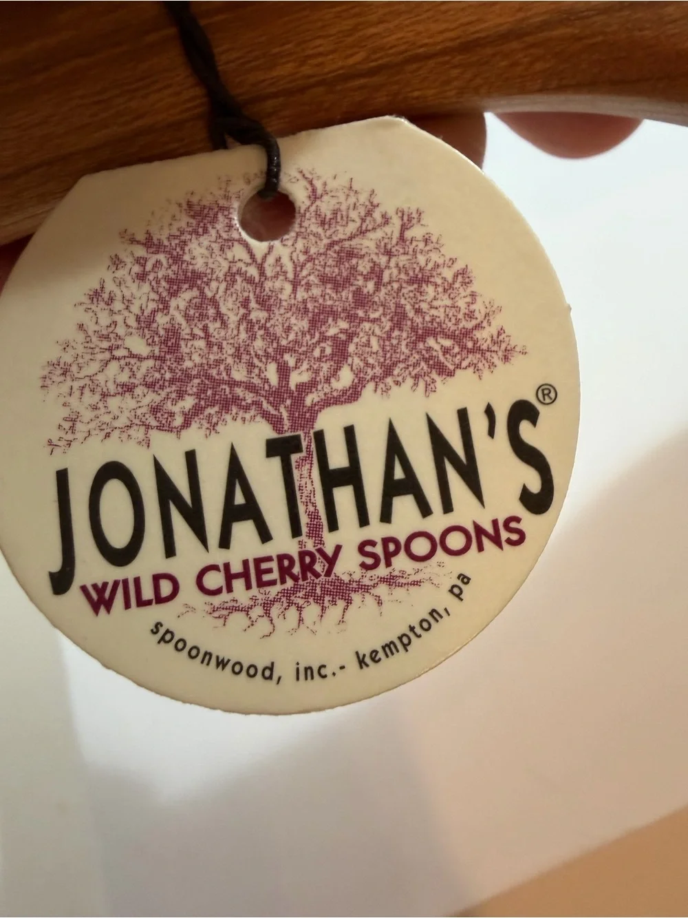 Jonathan’s Wild Cherry Spoons Wooden Utensil Set
